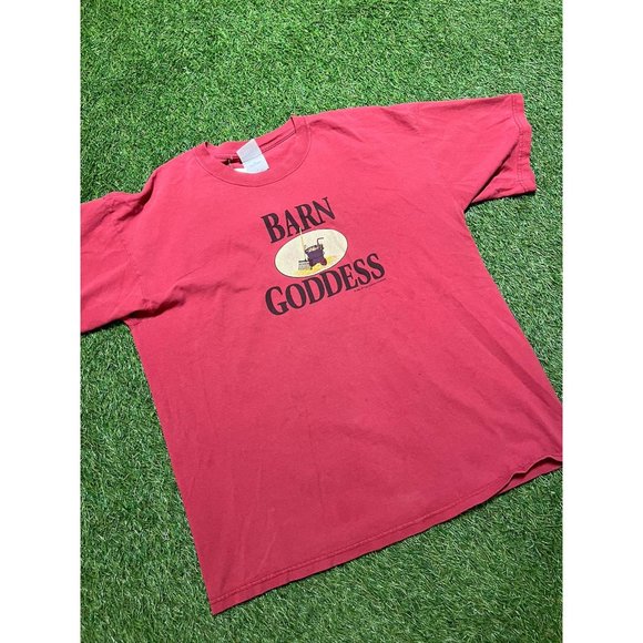 Vintage 1999 Barn Goddess T Shirt - Picture 1 of 7